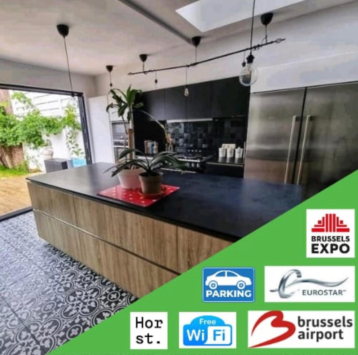 Appartement 3 Chambres Centre Vilvoorde Bruxelles Brusselsairport Expo Nato Anvers Wifi Free Parking ภายนอก รูปภาพ